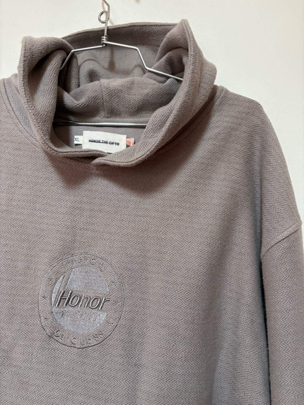 NWOT Honor The Gift Race Herringbone Hoodie Size XL Men’s - Picture 12 of 16